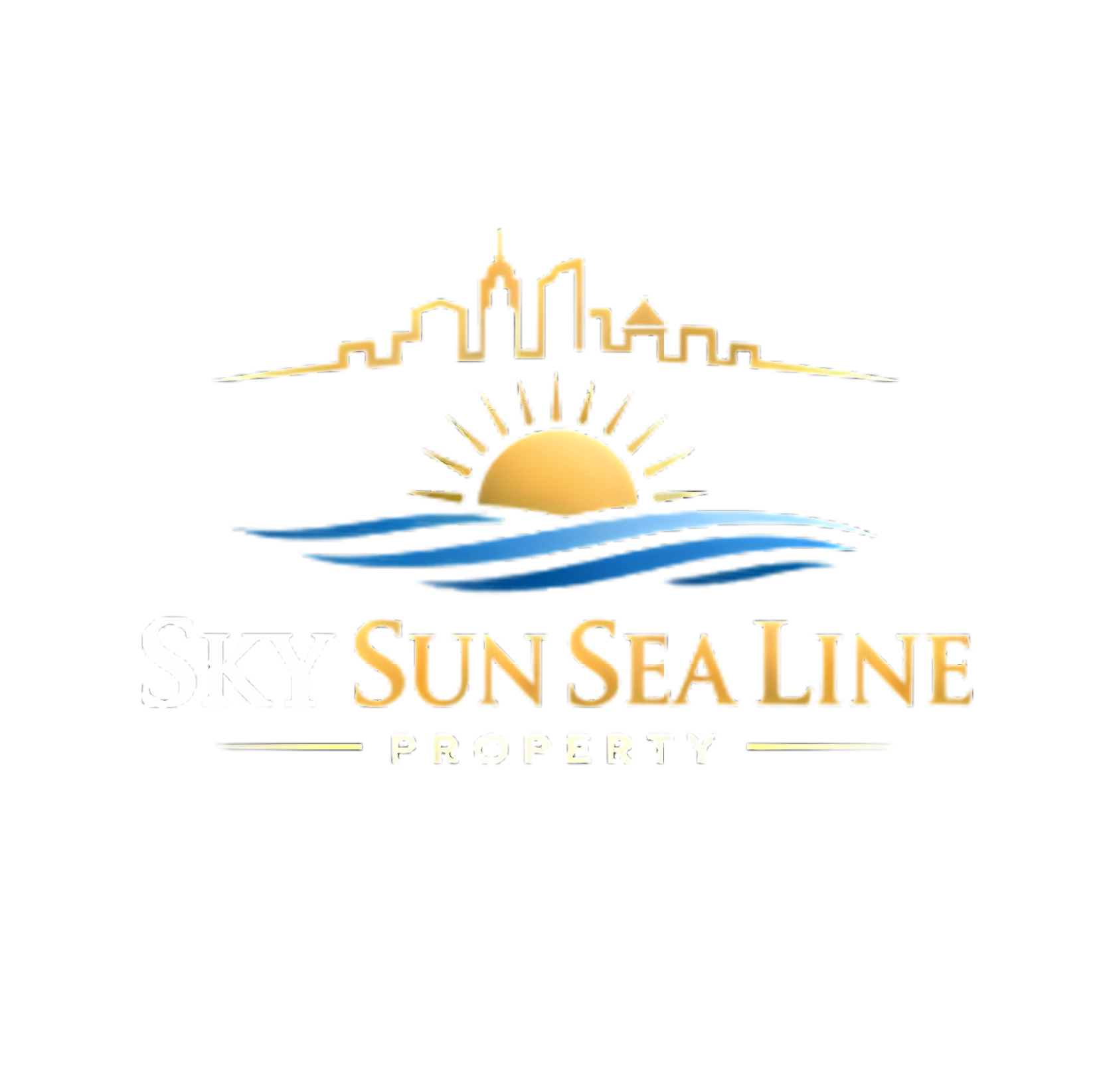 Sky Sun Sea Line